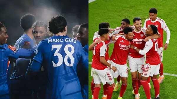 Chelsea dan Arsenal akan berhadapan dalam duel sengit derbi London pada leg pertama semifinal Piala Liga Inggris atau Carabao Cup di Stamford Bridge (Sumber: web/chelsea.com & arsenal.com)