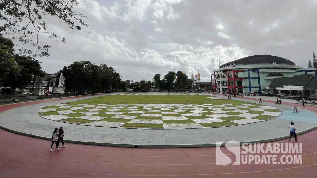 Potret Lapdek Kota Sukabumi Tanpa PKL, Warga: Buat Aktivitas Olahraga Lebih Nyaman