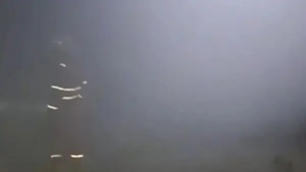 Tangkapan layar video viral yang menarasikan adanya pekerja terjebak asap tebal akibat ledakan di area tambang emas PT Antam Nanggung Bogor. (Sumber Foto: Istimewa)