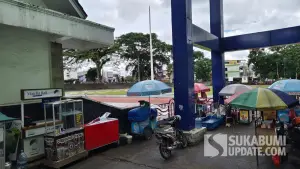 PKL Lapdek direlokasi ke 3 tempat berjualan di sekitar lapang merdeka Kota Sukabumi (Sumber: sukabumiupdate)
