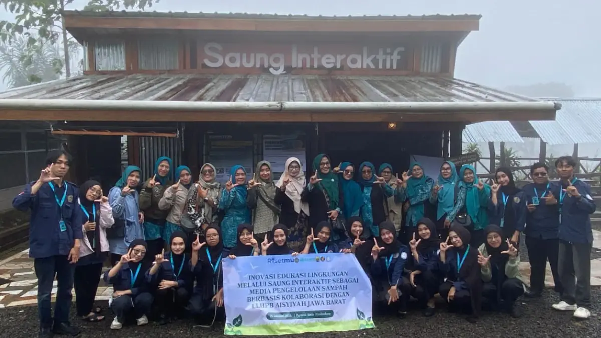 UMMI Perkenalkan Saung Interaktif di Nyalindung Sukabumi: Inovasi Edukasi Pengelolaan Sampah