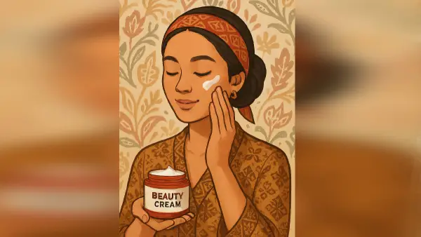 Ilustrasi kosmetik produk kecantikan (Sumber: edit by copilot)