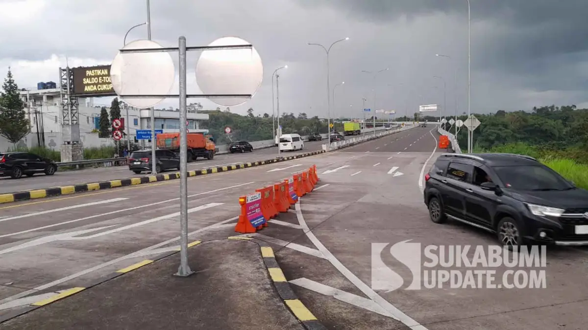 Sempat Padat, Begini Kondisi Terkini Lalin Exit Tol Parungkuda di Momen Libur Isra Miraj
