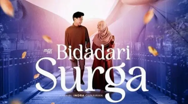 Poster Film Bidadari Surga, Kisah Cinta YouTuber Kontroversial dan Putri Kiai (Sumber : X/@cineriesdotid)
