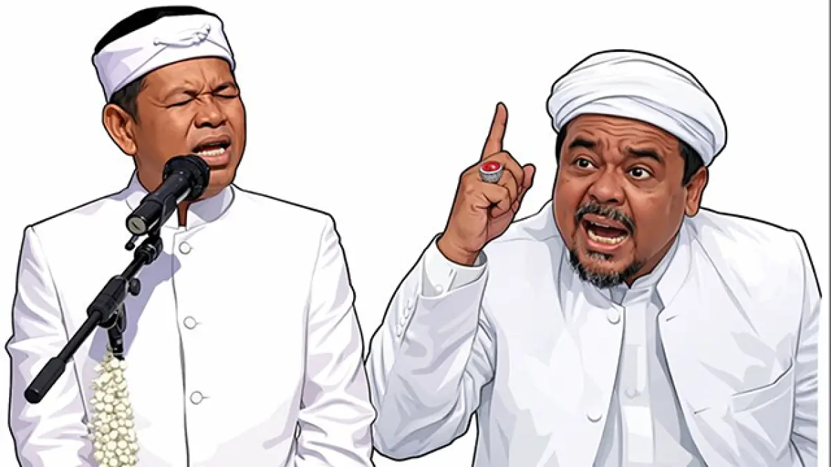 Cek Fakta: Klaim Habib Rizieq Ajak Perang KDM Pakai Golok