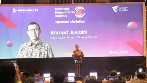 Dompet Dhuafa dalam agenda Indonesia Humanitarian Summit 2025 & Philanthropy Report, Kamis, 15 januari 2026. (Sumber : Istimewa).