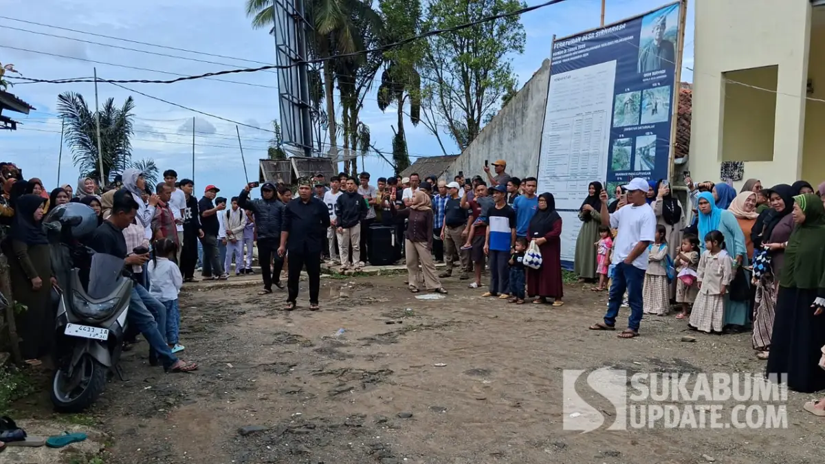 Geruduk Kantor Desa, Warga Sirnarasa Sukabumi Tegas Menolak Proyek Geothermal Gunung Halimun