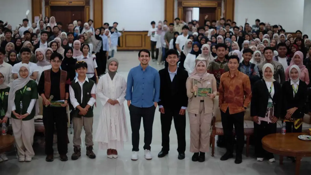 Andovi da Lopez Hadir di ATTENTION 8.0, Ajak Pelajar Sukabumi Jelajahi Ruang dan Masa Depan