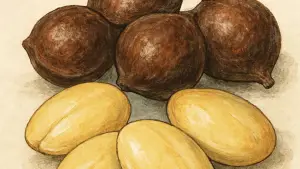 Ilustrasi jengkol (Sumber: copilot)