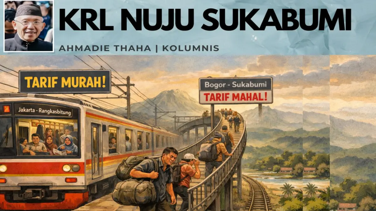 KRL Nuju Sukabumi
