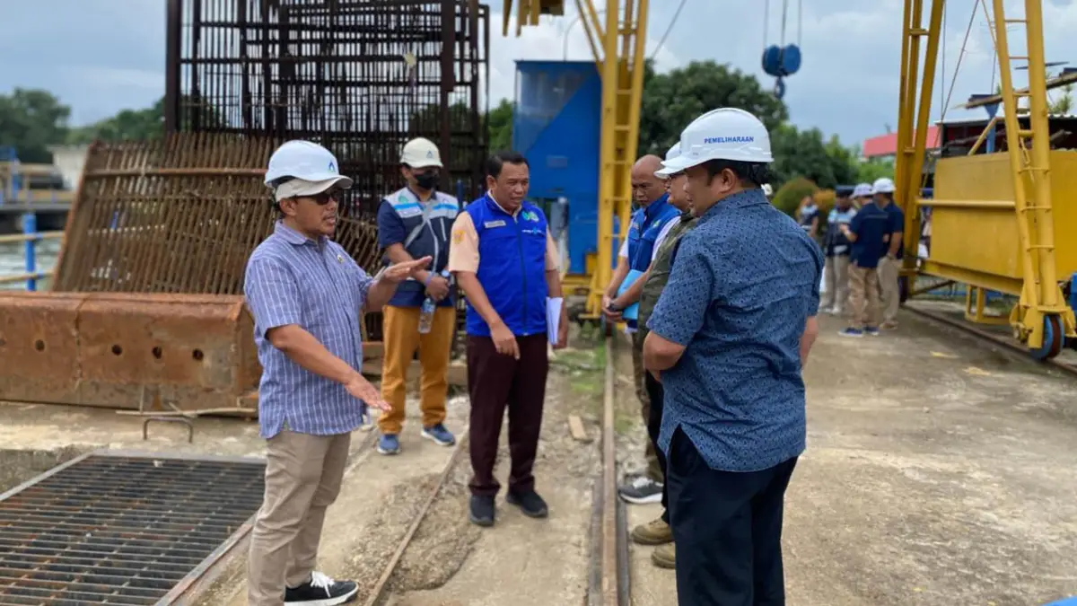 Yusuf Maulana Tinjau Bendungan Curug, Tegaskan Irigasi Pertanian Tak Boleh Tergeser
