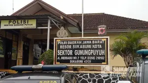 Kantor Polisi Sektor (Polsek) Gunungpuyuh, Polres Sukabumi Kota. (Sumber: SU/Asep Awaludin)