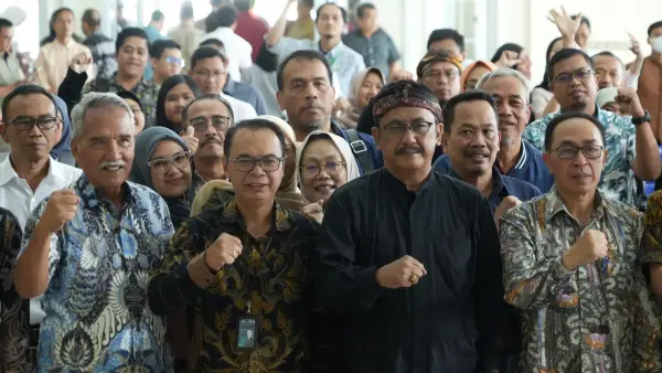 Rapat Koordinasi Peningkatan Sinergitas Perencanaan Pembangunan dalam Penanggulangan Bencana Daerah di Kabupaten Sukabumi (Sumber: PLN IP UBP JPR)