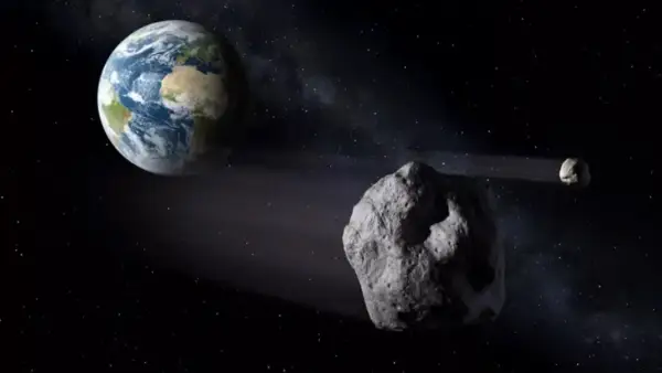 Ilustrasi asteroid dekat bumi (Sumber: dok NASA)