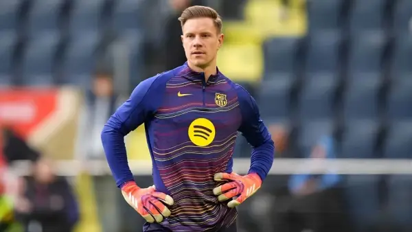 Kiper Barcelona, Marc Andre ter Stegen, resmi bergabung dengan sesama klub LaLiga, Girona. (Sumber: web/espn.com)