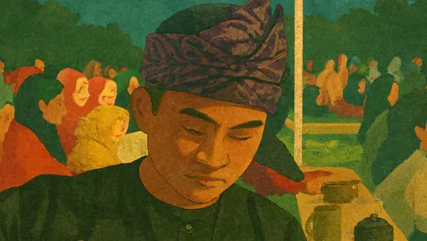 Ilustrasi atraksi budaya Jabar (Sumber: copilot)