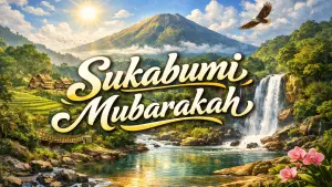 Lirik lagu "Sukabumi Mubarakah" ciptaan Agus Ozan | Foto : Ilustrasi by chatgpt