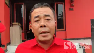 Ketua DPC PDI Perjuangan Kabupaten Sukabumi, Paoji Nurjaman (Sumber: sukabumiupdate)