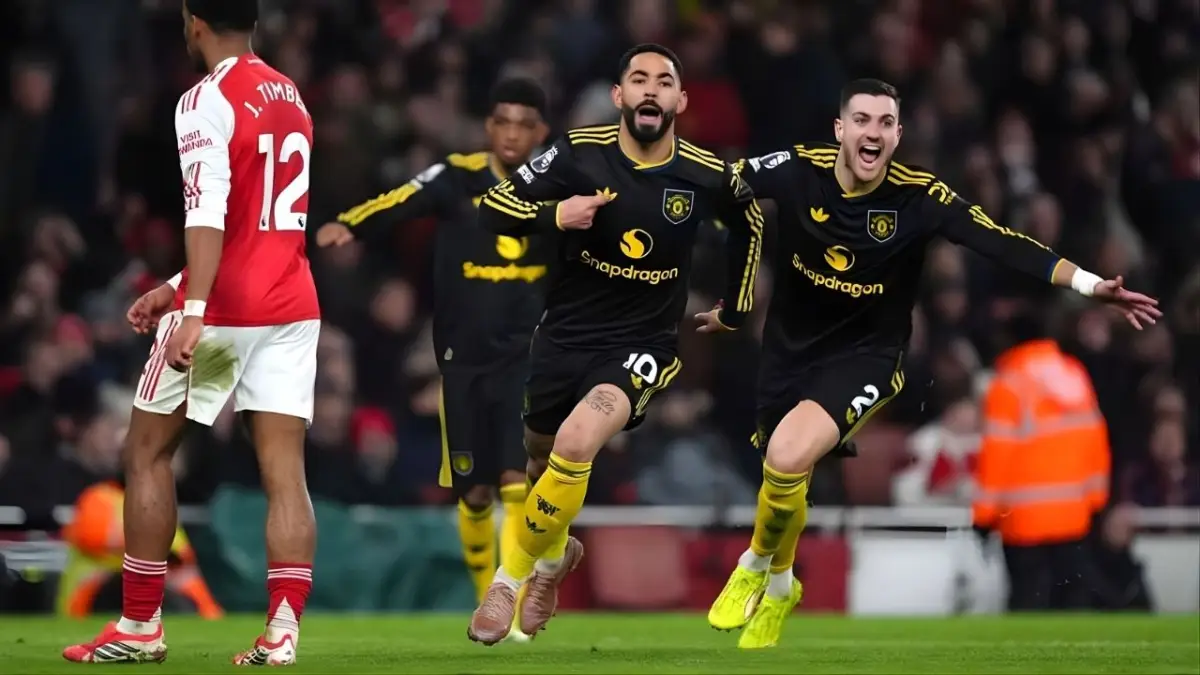 Gol Matheus Cunha Pastikan Kemenangan Manchester United atas Arsenal