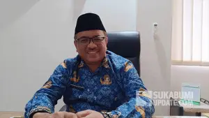 Kepala DPMPTSP Kabupaten Sukabumi, Dede Rukaya. (Sumber : SU/Ilyas).