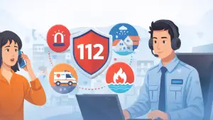 Pemkab Sukabumi bakal hadirkan layanan panggilan darurat 112 bebas pulsa. Foto hanya ilustrasi. (Sumber Foto: AI)