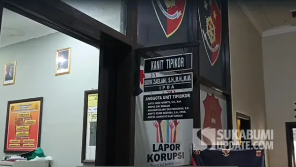 Tipikor Satreskrim Polres Sukabumi. (Sumber : SU/Ilyas).