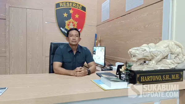 Kasat Reskrim Polres Sukabumi, AKP Hartono. (Sumber Foto: SU/Ilyas)