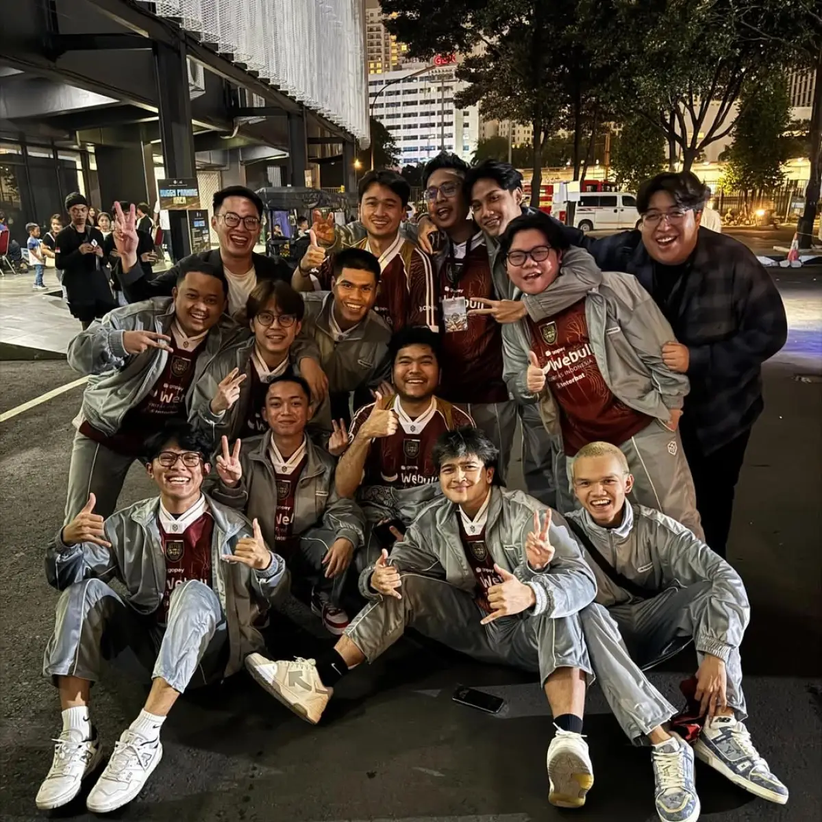 momen Nino bersama tim Alter Ego