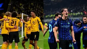 Inter Milan akan beertandang ke markas Borussia Dortmund di pekan ke-8 Liga Champions 2025/2026 (Sumber: web/inter.it & web/bvb.de)