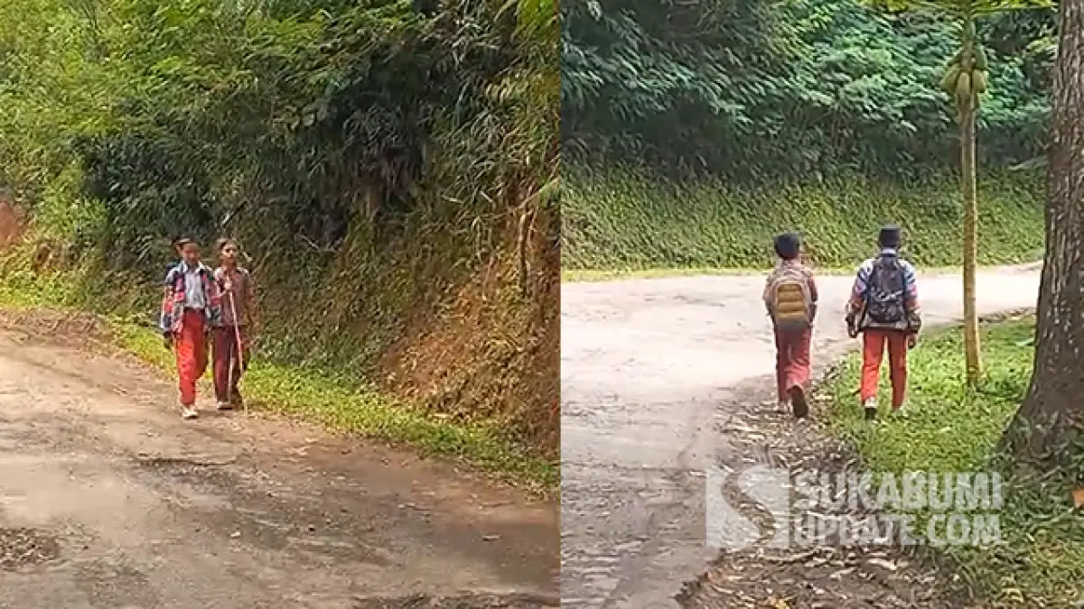 Jalan Kaki demi Sekolah, Nasib Pelajar di Jalur Kiaradua–Lengkong Minim Angkutan Umum