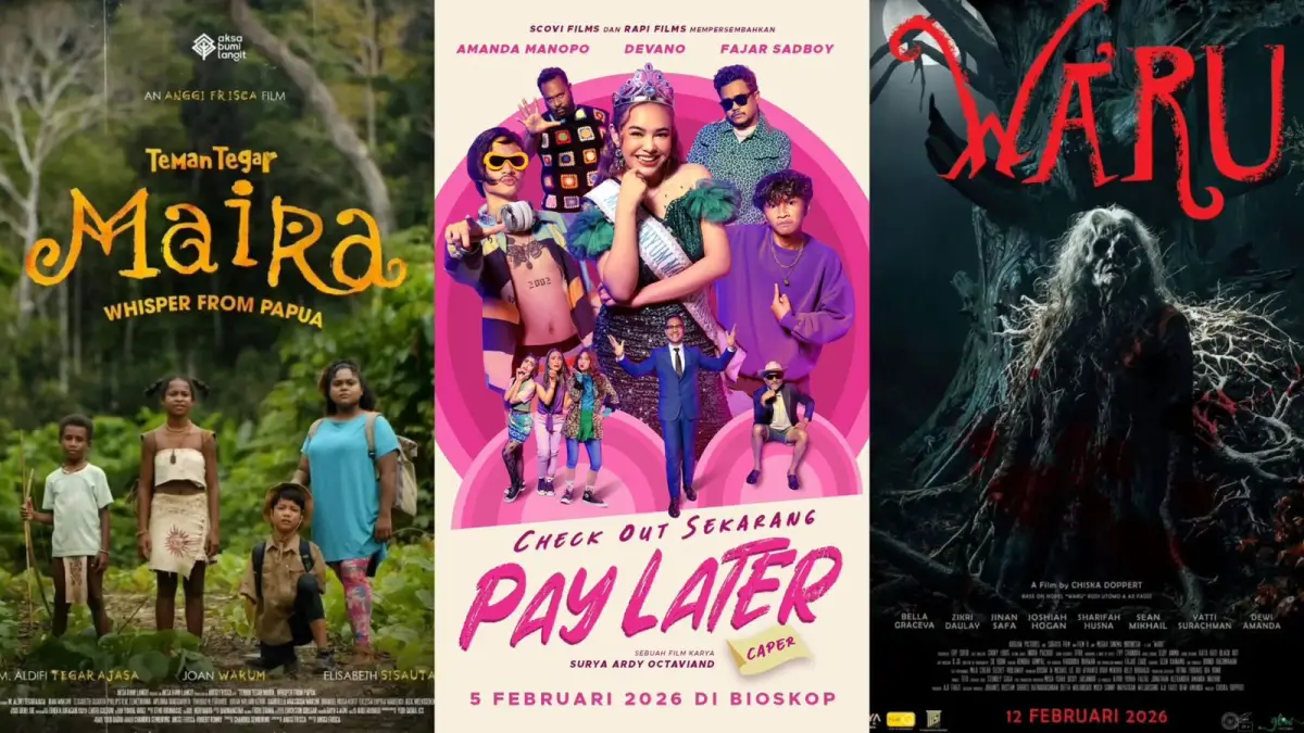 14 Film Indonesia Tayang Februari 2026: Dari Drama, Horor, hingga Komedi Paling Dinanti
