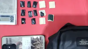 Barang bukti sabu-sabu dari pengedar yang diringkus polisi di Sudajaya Girang Sukabumi (Sumber: dok satnarkoba)