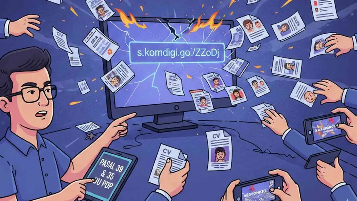 Data Pribadi Pelamar PJLP 2026 Sempat Terekspos, Komdigi Berpotensi Langgar UU PDP