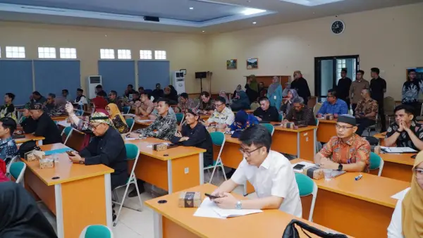 Konsultasi Publik dalam rencana penyusunan RKPD Sukabumi 2027 oleh Bapperida. (Sumber: Dokpim)