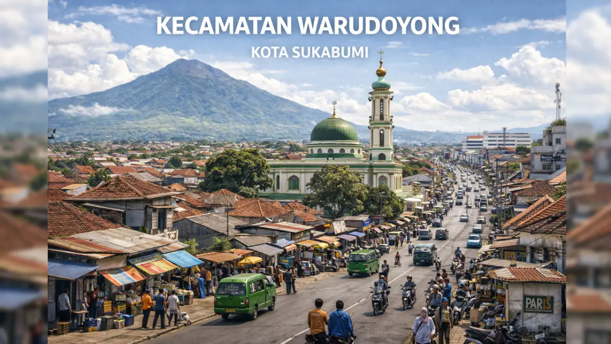 Sejarah Kecamatan Warudoyong, Kawasan Tua yang Tumbuh Bersama Kota Sukabumi