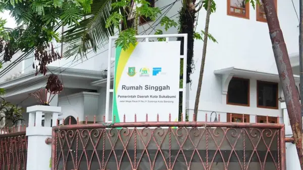 Rumah Singgah milik Pemkot Sukabumi di Kota Bandung. (Sumber Foto: Dokpim Pemkot Sukabumi)