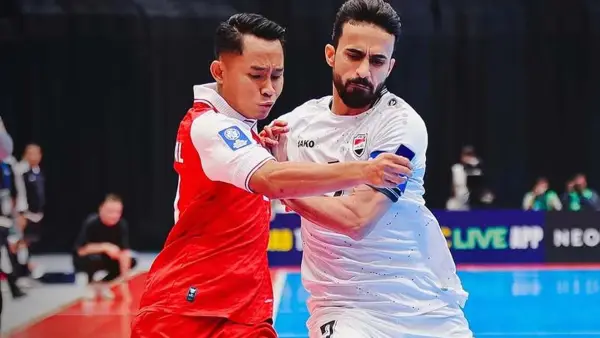 Timnas Futsal Indonesia ditahan imbang Irak 1-1. (Sumber Foto: IG Timnas Futsal Indonesia)