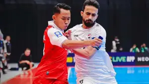 Timnas Futsal Indonesia ditahan imbang Irak 1-1. (Sumber Foto: IG Timnas Futsal Indonesia)