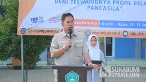 Kepala SMKS Jamiyatul Aulad, Andriyana. (Sumber : SU/Ilyas).