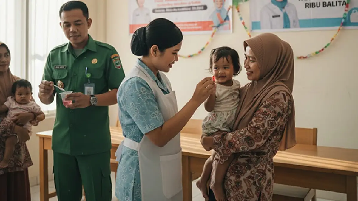 Dinkes Sukabumi Mulai Bulan Vitamin A dan Obat Cacing, Sasar 171 Ribu Balita