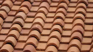 Rumah dengan atap genteng | Foto : Pixabay