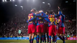 Barcelona lolos ke babak semifinal Copa del Rey setelah kalahkan Albacete 2-1. (Sumber: web/fcbarcelona.com)