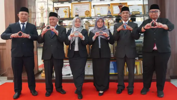 Mutasi kadis di Kota Sukabmi, Pelantikan Pejabat Tinggi Pratama (Sumber: dokpim)