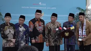Pertemuan sejumlah ormas Islam dengan Presiden di Istana Negara, Selasa (3/2/2026). (Sumber : Screenshot YouTube/ANTARA News).