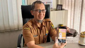 Kepala Disdukcapil Kabupaten Sukabumi, Amir Hamzah. (Sumber : SU/Turangga Anom).