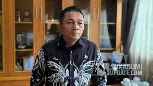 Kadisdik Kabupaten Sukabumi Deden Sumpena. (Sumber Foto: SU/Turangga Anom)