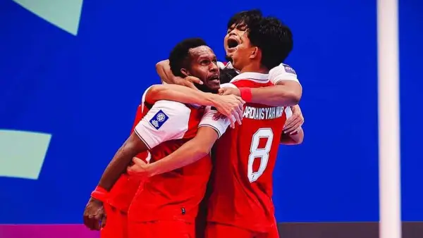 Timnas Futsal Indonesia tembus final Piala Asia Futsal 2026 usai kalahkan Jepang. (Sumber Foto: IG Timnas Futsal Indonesia)