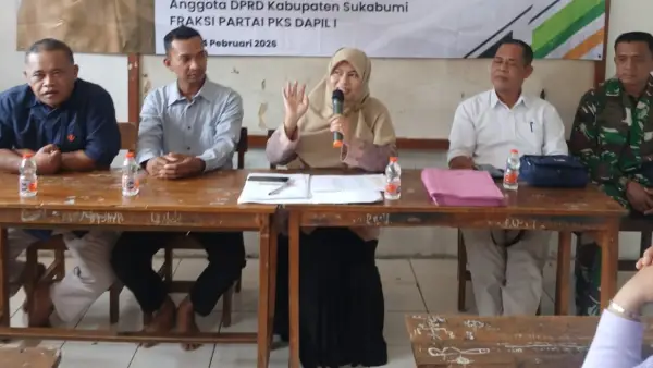 Anggota DPRD Kabupaten Sukabumi dari Fraksi PKS, Leni Liawati, menggelar Reses I Tahun Sidang 2026 di wilayah Cisolok, Simpenan, dan Palabuhanratu (Sumber: dok dprd)
