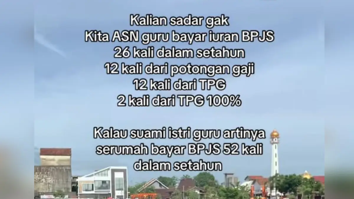 ASN Keluhkan Iuran BPJS Kesehatan Dipotong 26 Kali Dalam Setahun, Memahami Skema 1 Persen
