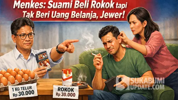 Ilustrasi - Menkes Budi Gunadi Sadikin mengajak ibu-ibu lebih tegas pada suami yang masih merokok. (Sumber : AI/ChatGPT).